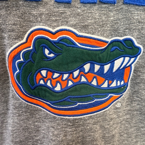 Colosseum Athletics Florida Gators Gray and Blue Long Sleeve Shirt Size Small - Picture 4 of 8